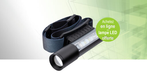 Achetez en ligne – Lampe LED offerte