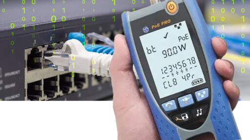 PoE-Messungen im aktiven und passiven Netzwerk