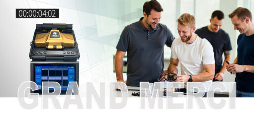 Gagnant/e du coucours de soudure fibre optique